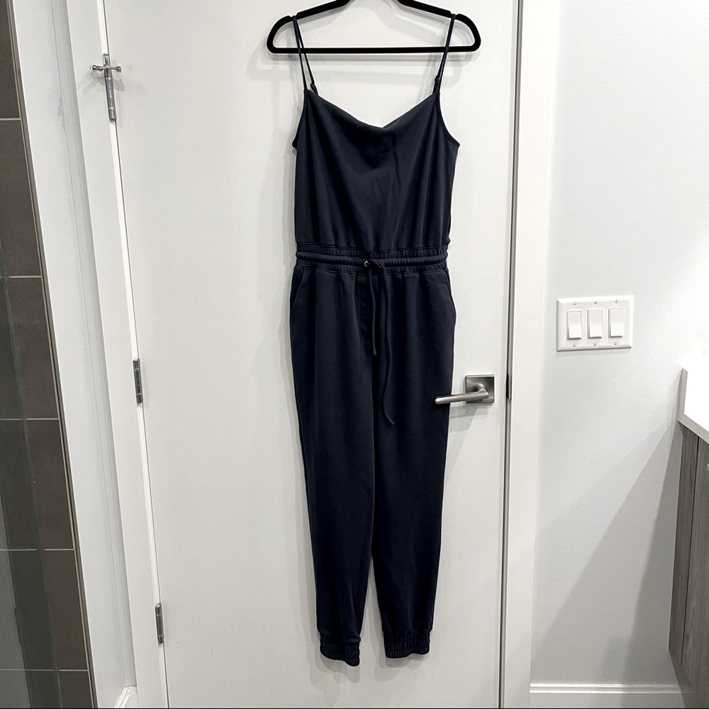 Cinq a Sept Finnley French Terry Cowlneck Jumpsuit